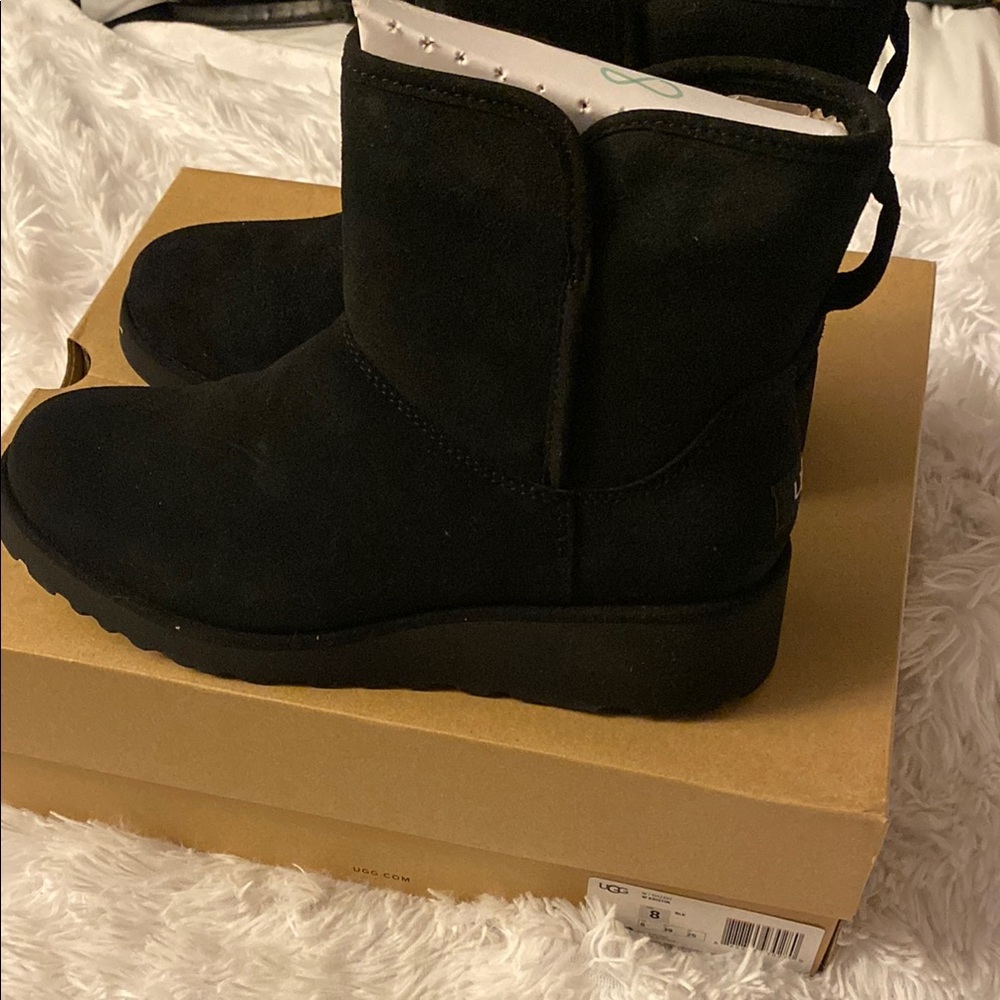 UGG Wedge Suede Ankle Boots